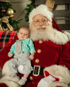 Santa Jim with Baby